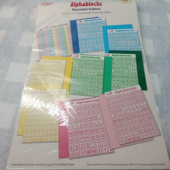 Memories Forever & Keeping Memories Alive Alphabet Scrapbook Bundle - Picture 10 of 12